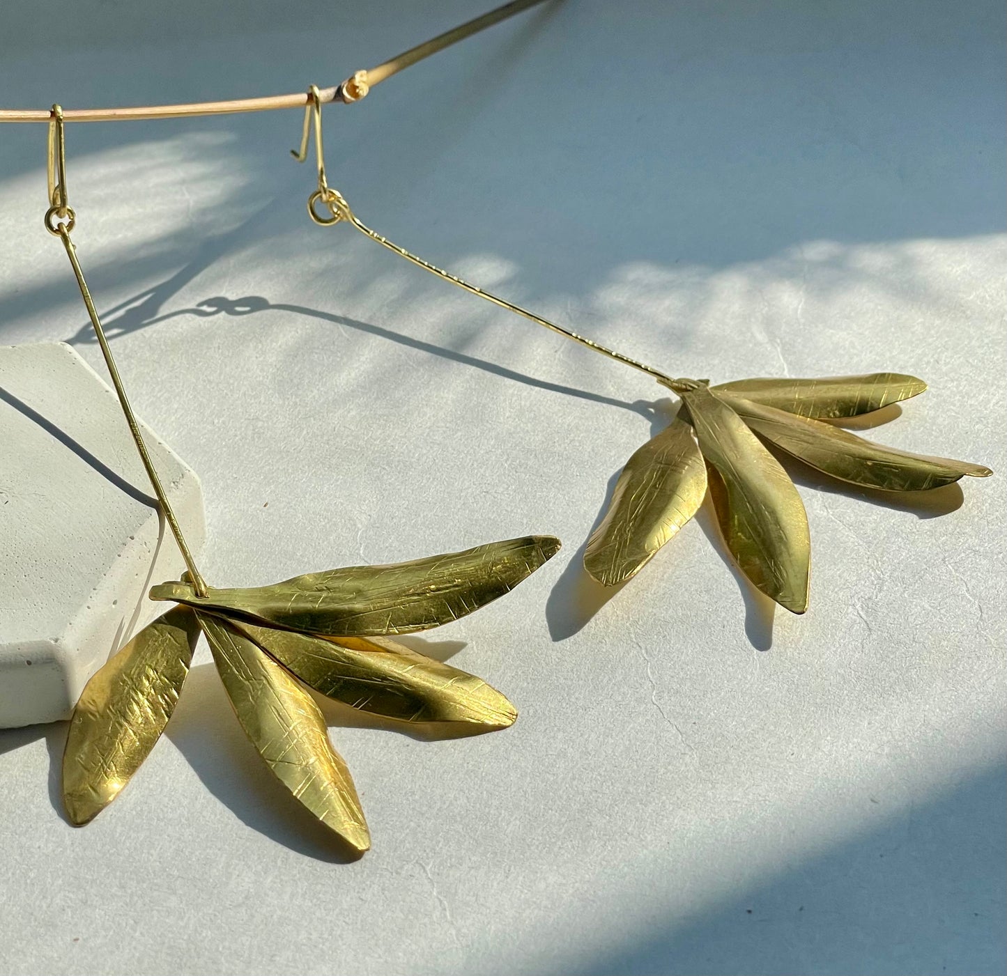 Open Leaves Earrings