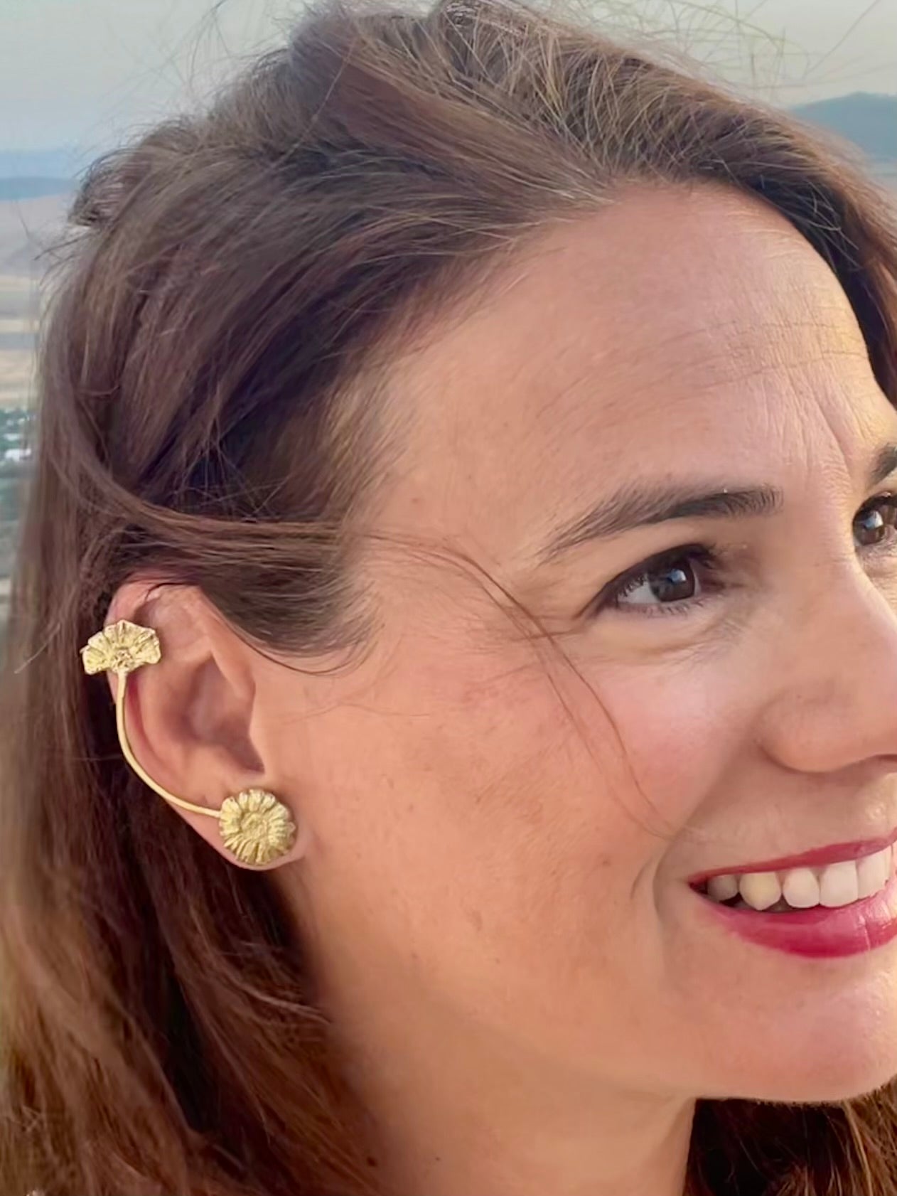 Daisy Earring-Cuff