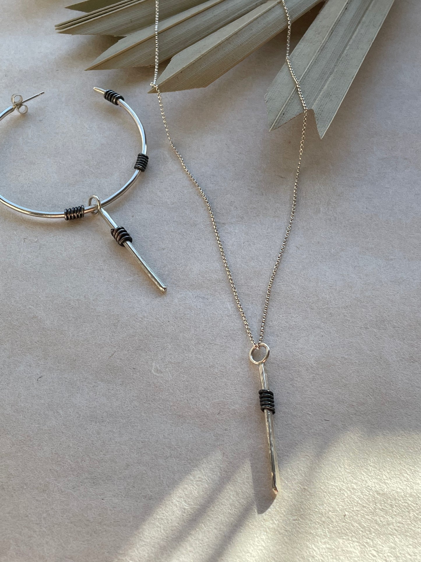 Boho Hoops & Stick Charm