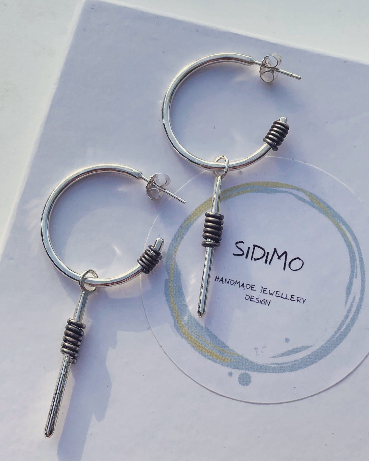 Boho Stick Medium-Hoops