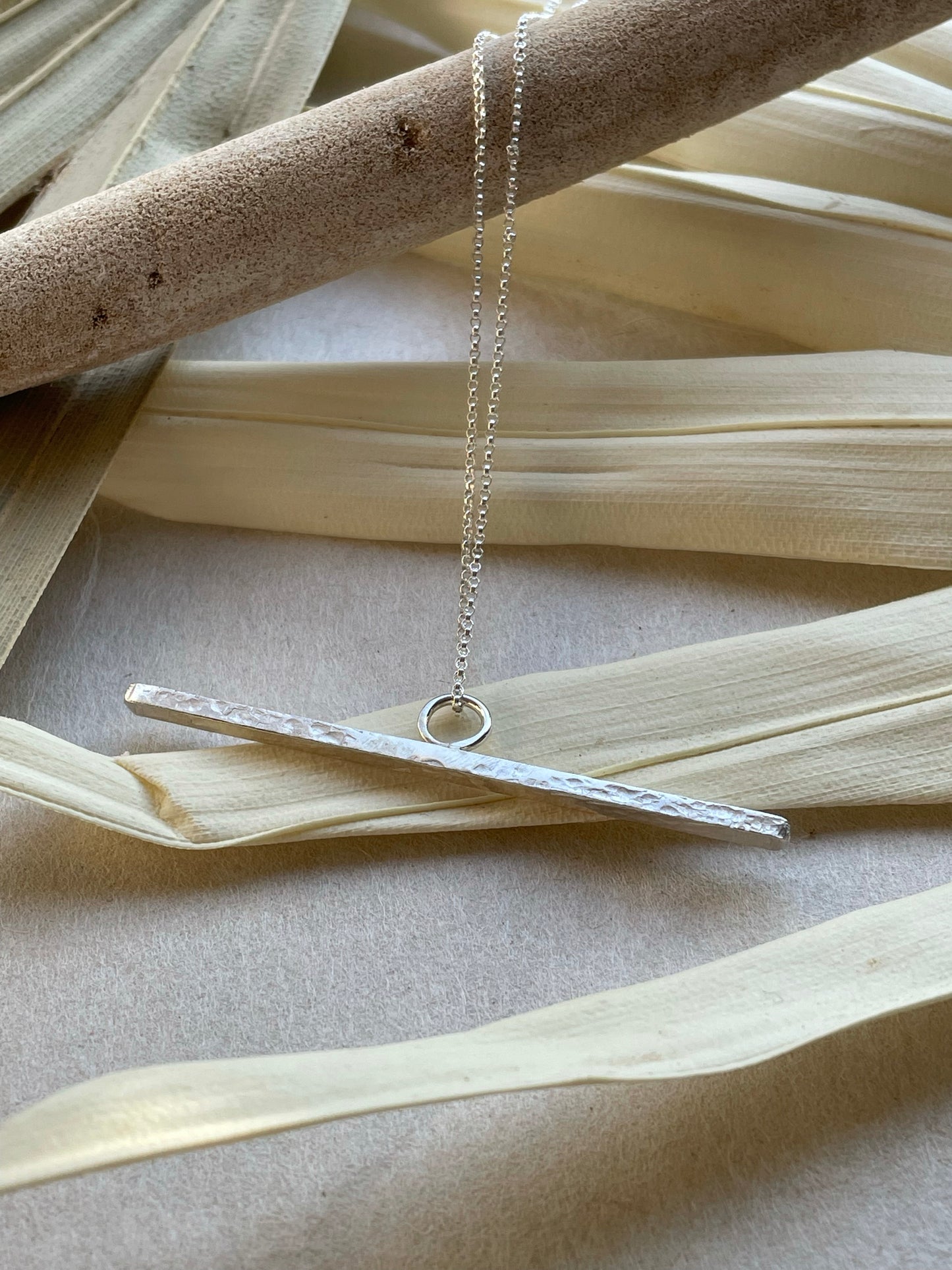 Bar Pendant Necklace