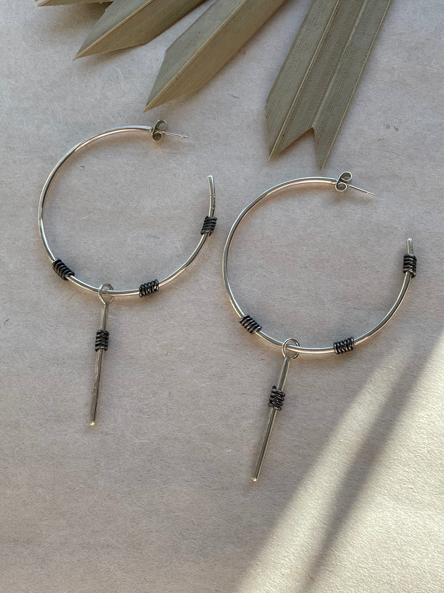 Boho Hoops & Stick Charm