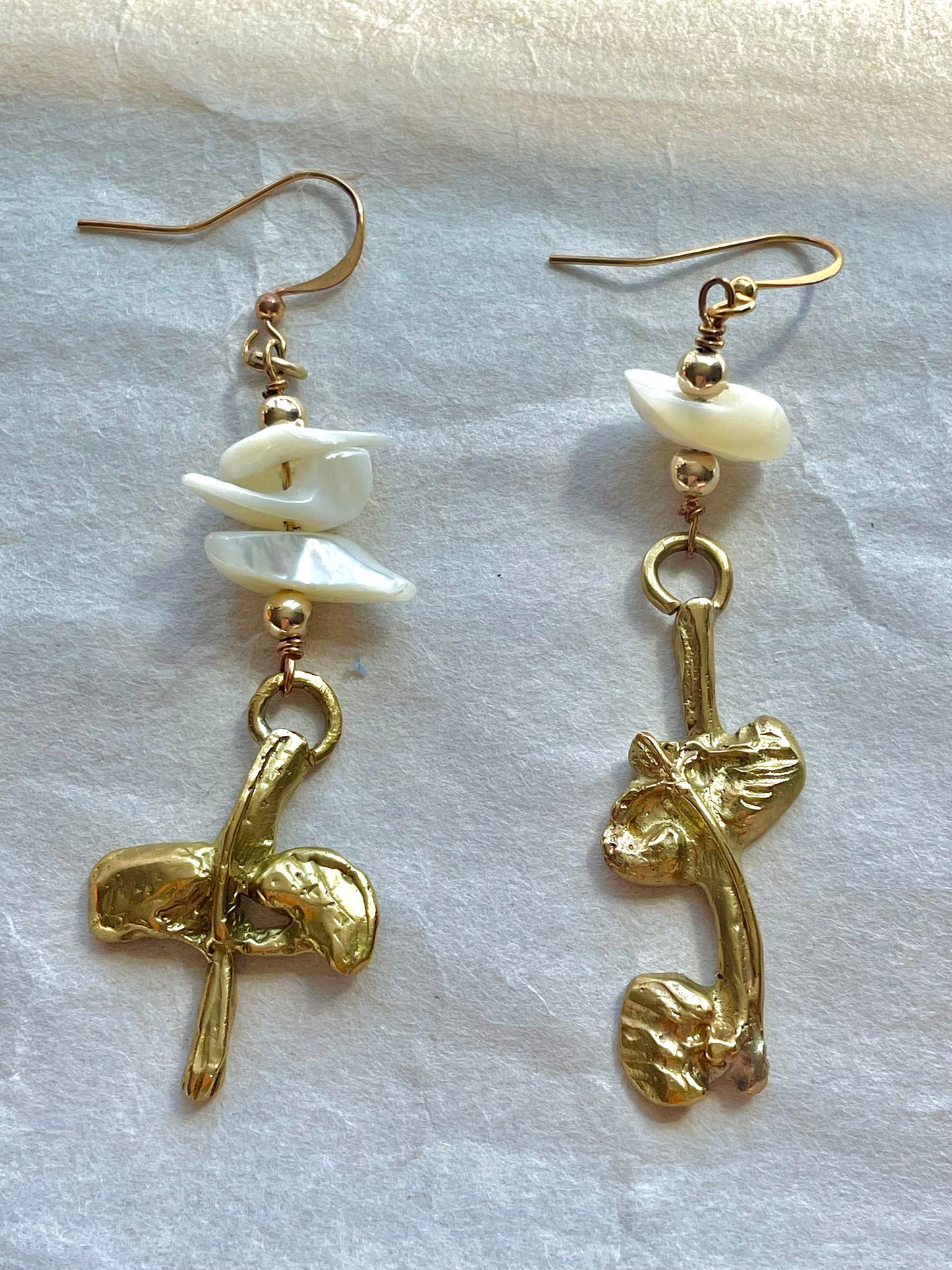 String of hearts Earrings