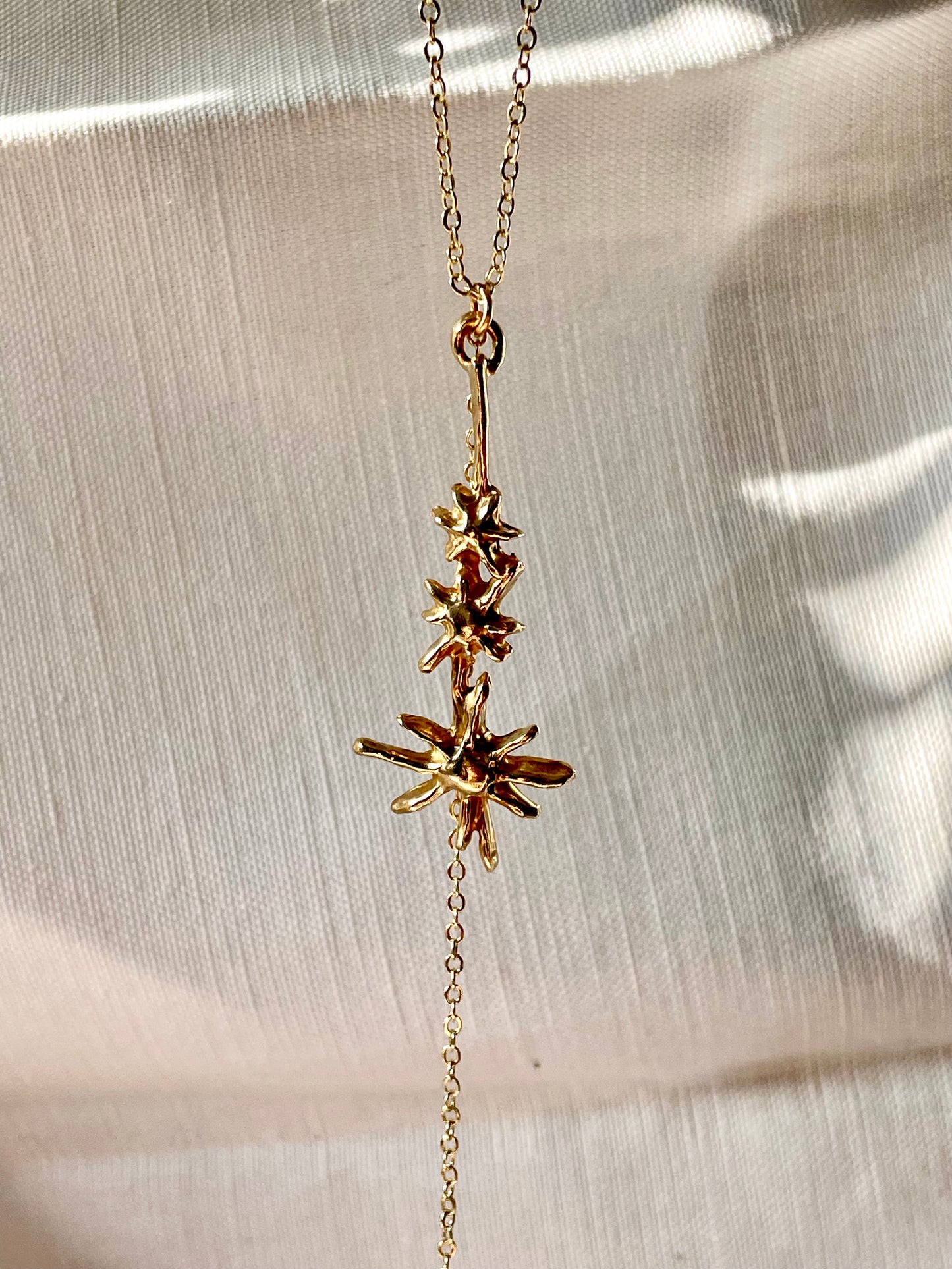 Triple Nova Star Necklace