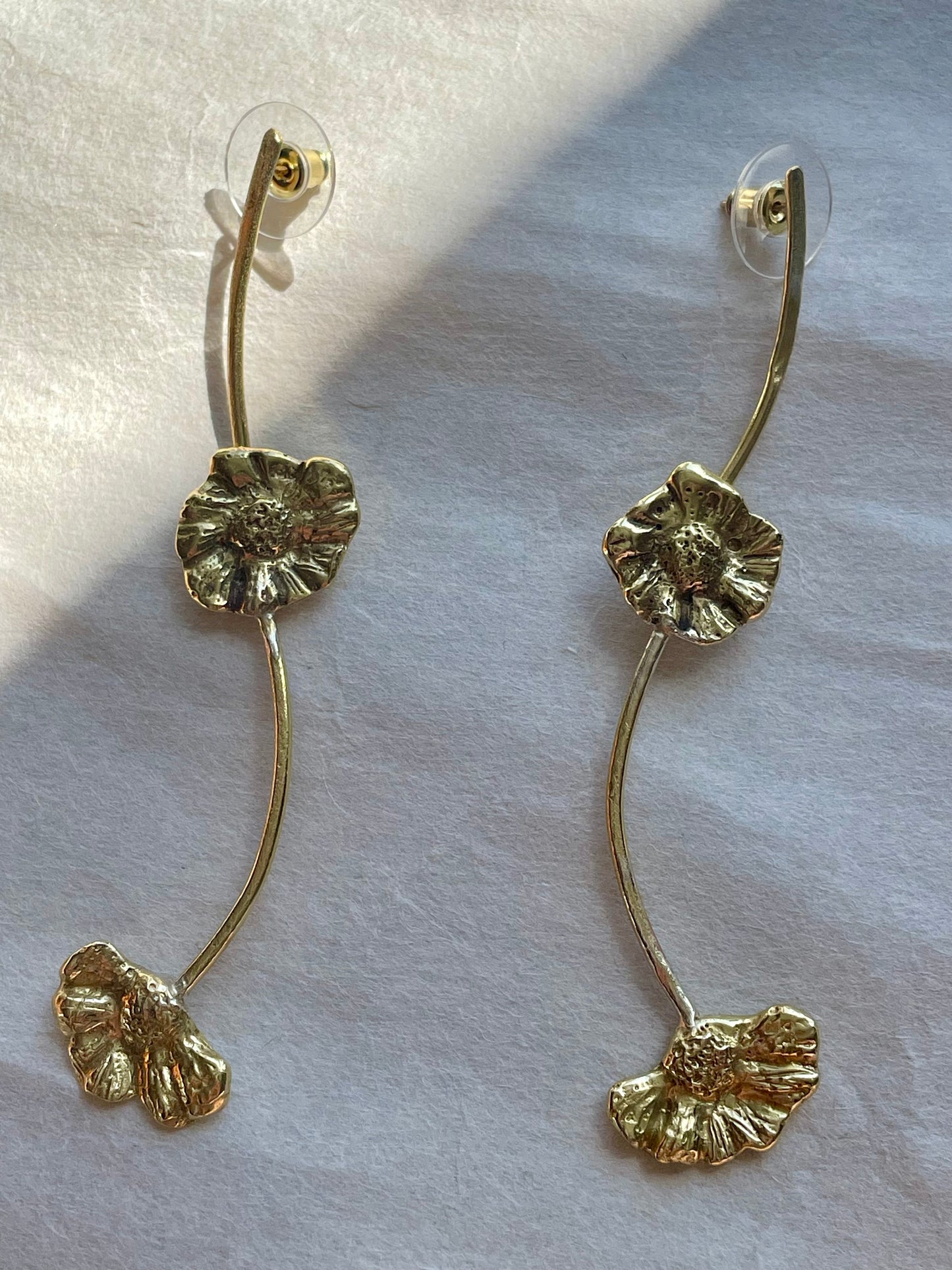 Long Daisy Earrings