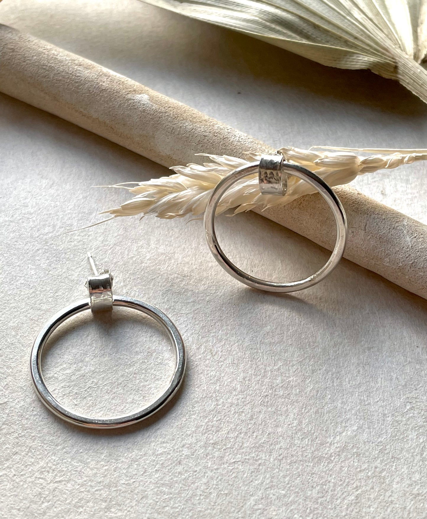 Ella Earrings-Hoops